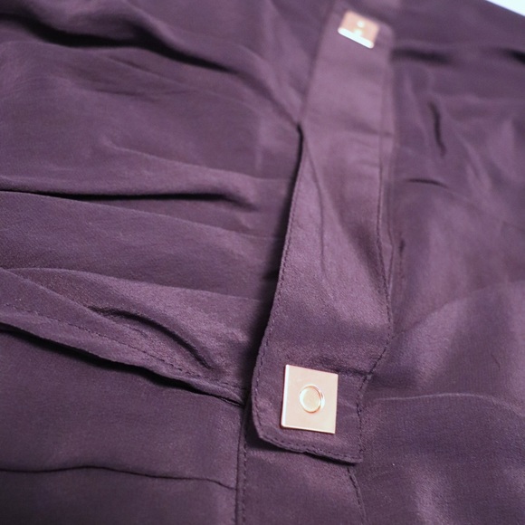 Maurie&Eve halter mini-dress in eggplant - Picture 6 of 6